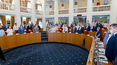Заседание Законодательного Собрания Оренбургской области